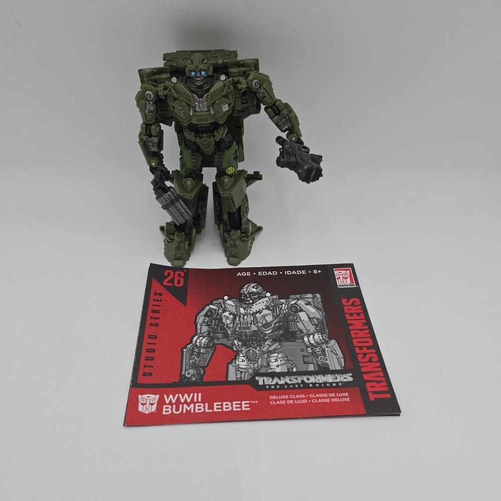 Transformers Studio Series 26 WWII Bumblebee Complete‎ w/ Manual Deluxe TLK